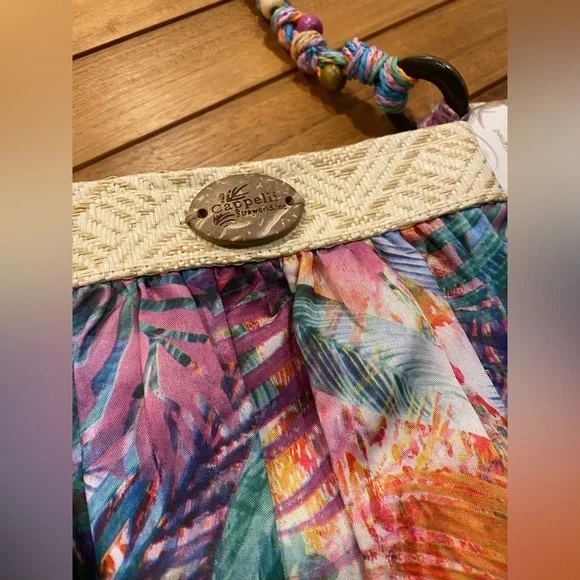 NEW Cappelii Purse Tropical Palm Leaves - Picture 4 of 13